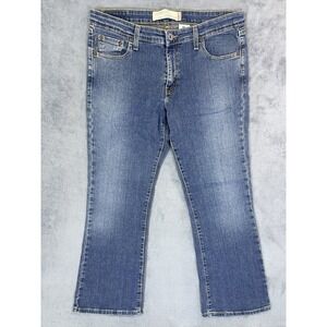 Levis Jeans Womens 13S Blue Denim Medium Wash 518 Superlow Bootcut Cowgirl